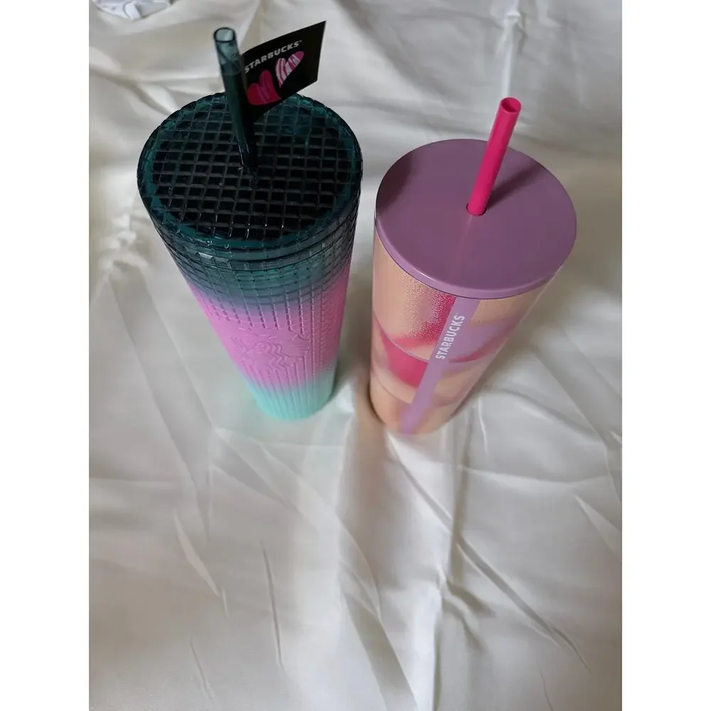 Starbucks Set of 2 Insulated 24oz Tumblers NWT